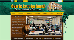 Desktop Screenshot of bondelementary.org